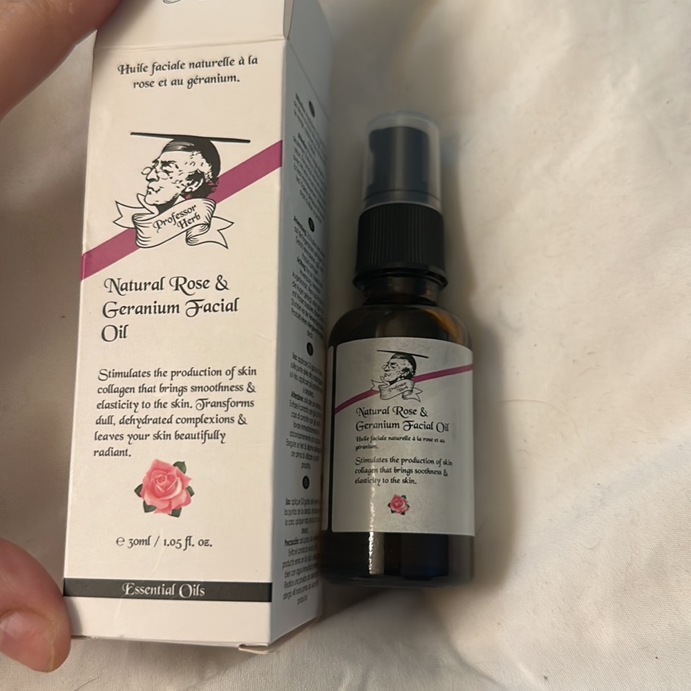 New in box. Professor Herb: Rose and Geranium Facial Oil. 1.05 fl oz. - Picture 7 of 7